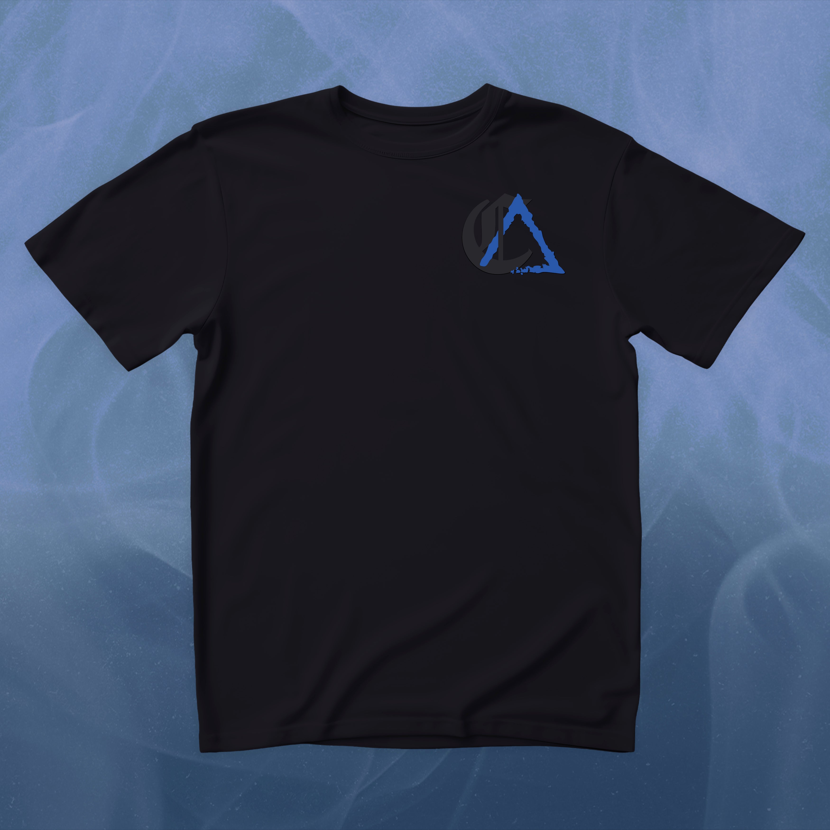 Old English T-Shirt (Black & Black)